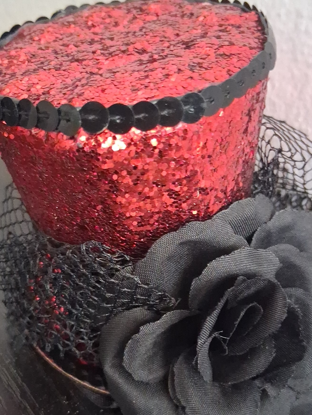 BLACK ROSE HEADBAND - Picture 6 of 6